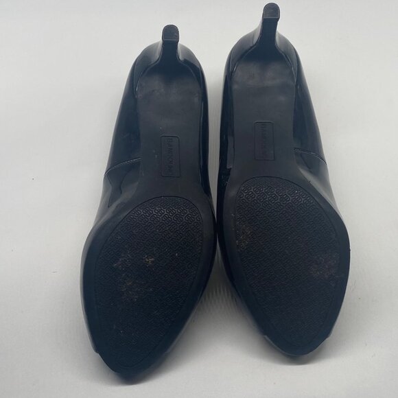 Bandolino Women’s Peep Toe Heels Pumps Patent Leather Black Size 8.5 M - Picture 12 of 15